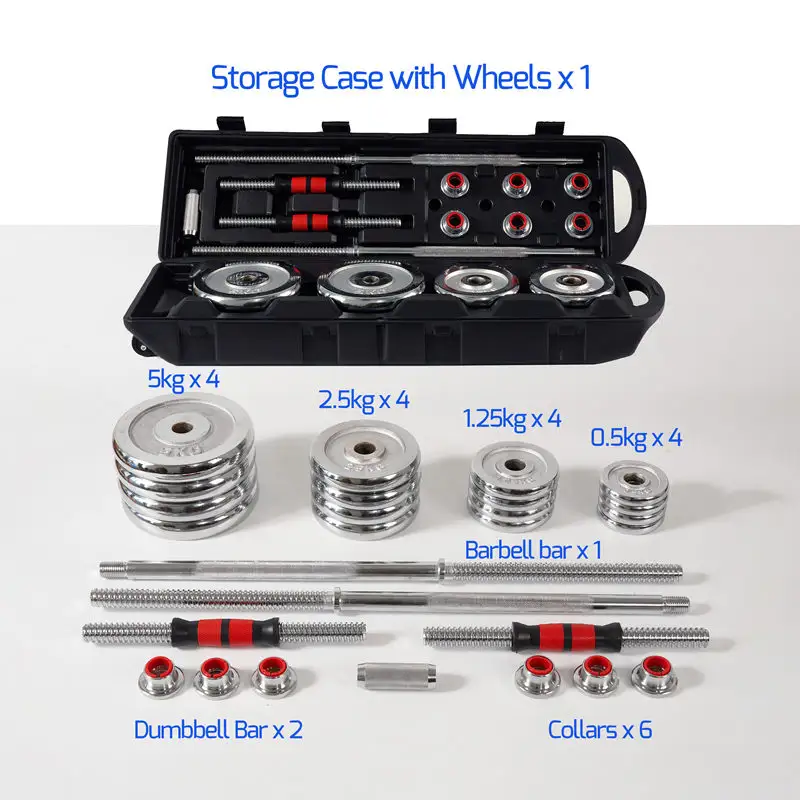Lóðasett í tösku 50kg