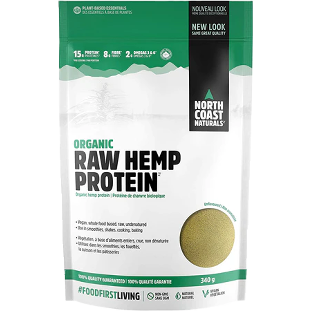 Organic Raw Hemp Prótein (North Coast Naturals)