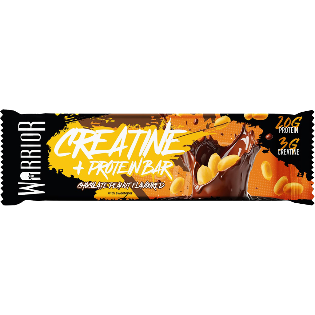 Creatine og Proteinbar (Warrior)