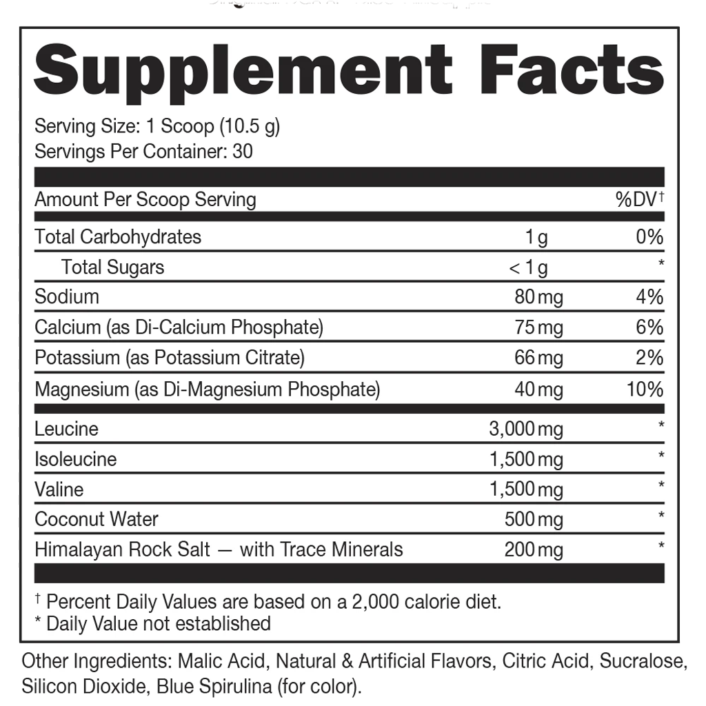 BCAA Amínósýrur (Bucked Up)