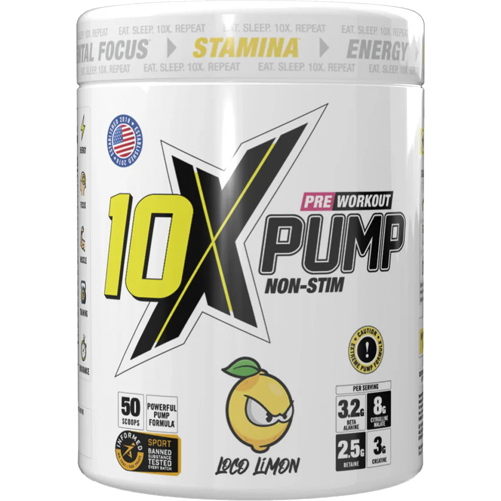 10X Pump Pre-Workout