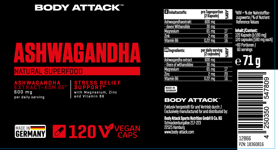 Ashwagandha - BodyAttack