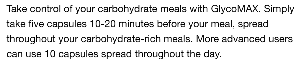 GlycoMax - Carb Blocker (Strom)