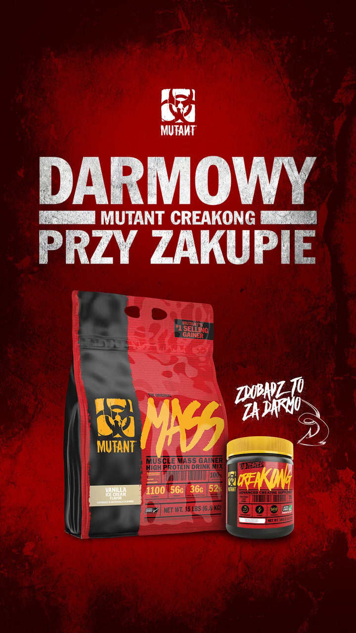Mutant Mass – Darmowa Kreatyna W Zestawie!