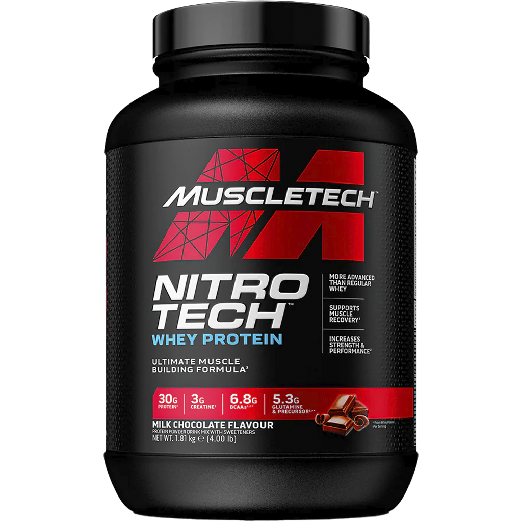 Nitro Tech 100% Whey (Muscletech)