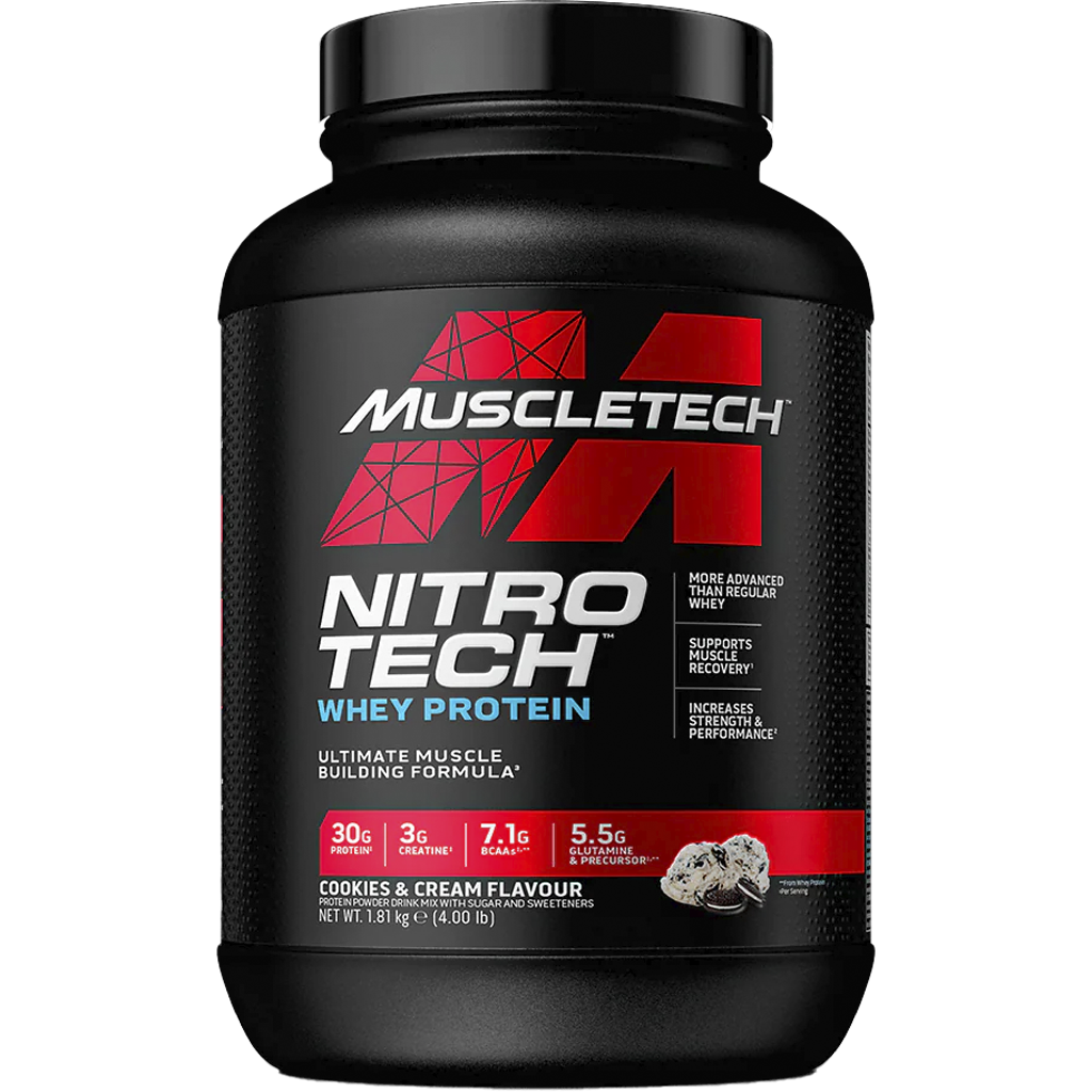 Nitro Tech 100% Whey (Muscletech)