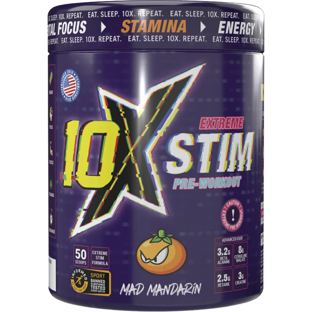 10X Stim Pre-Workout