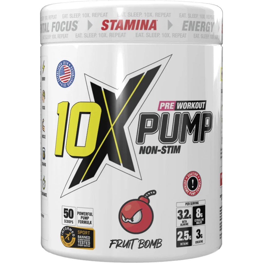 10X Pump Pre-Workout
