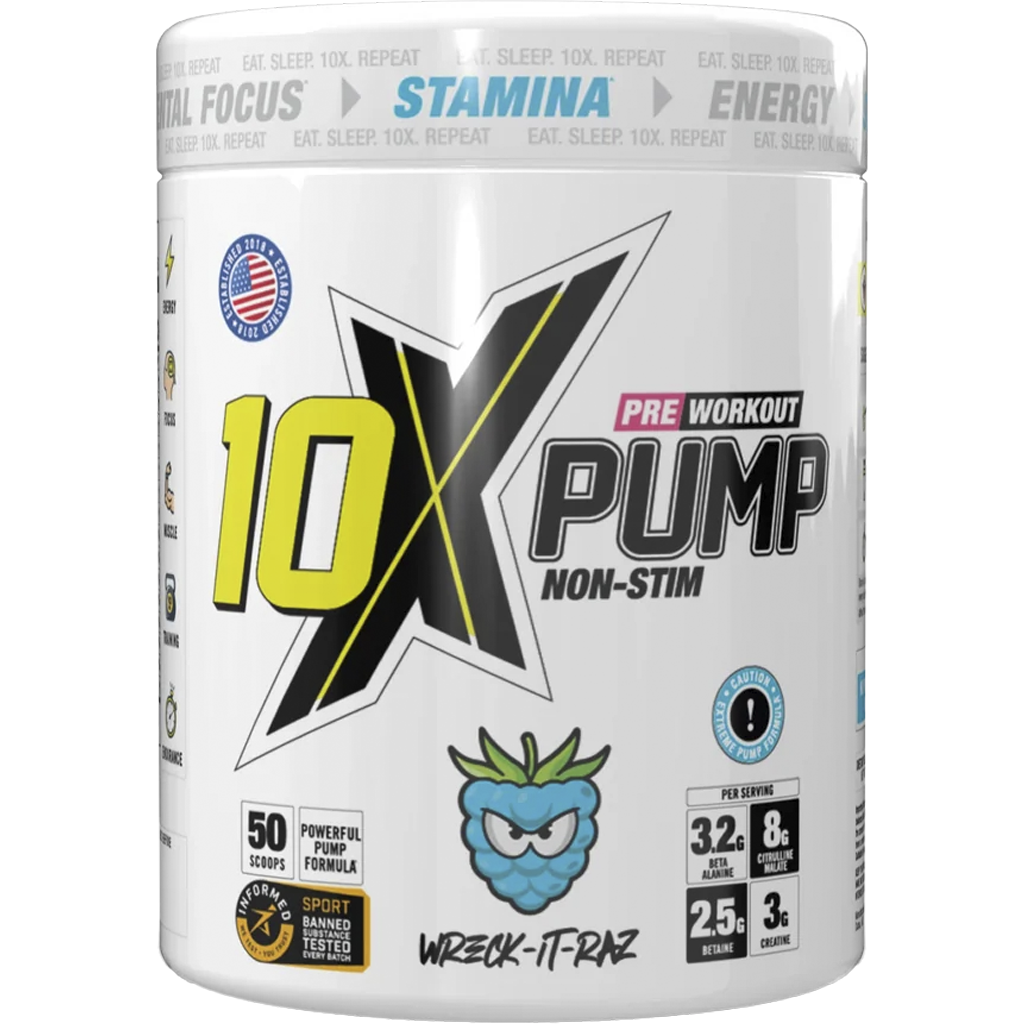 10X Pump Pre-Workout