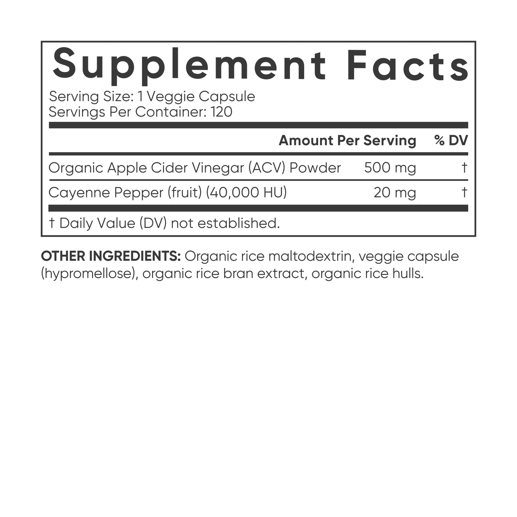 Apple Cider Vinegar - Eplaedik töflur (Sports Research)
