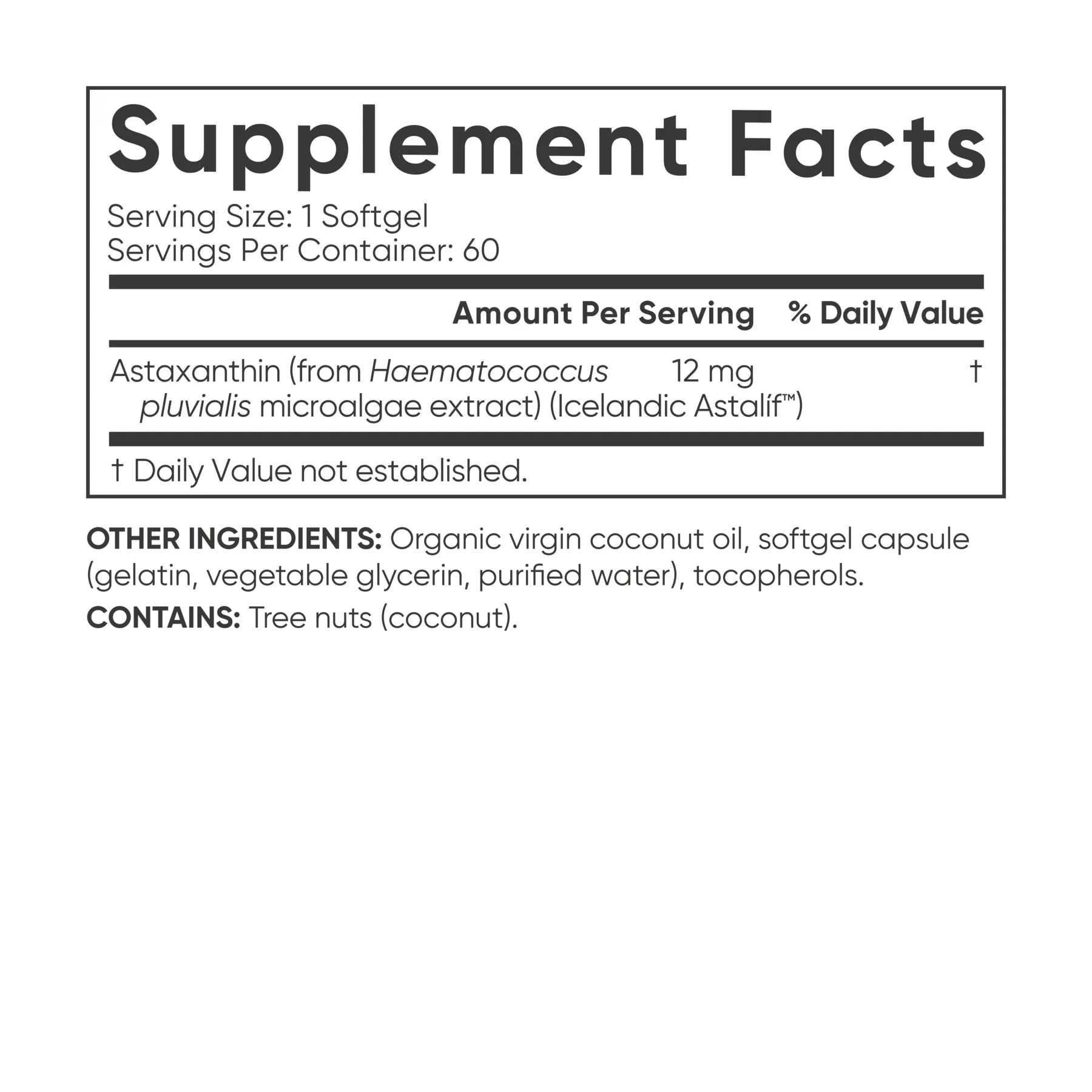 Astaxanthin  (Sport Research)
