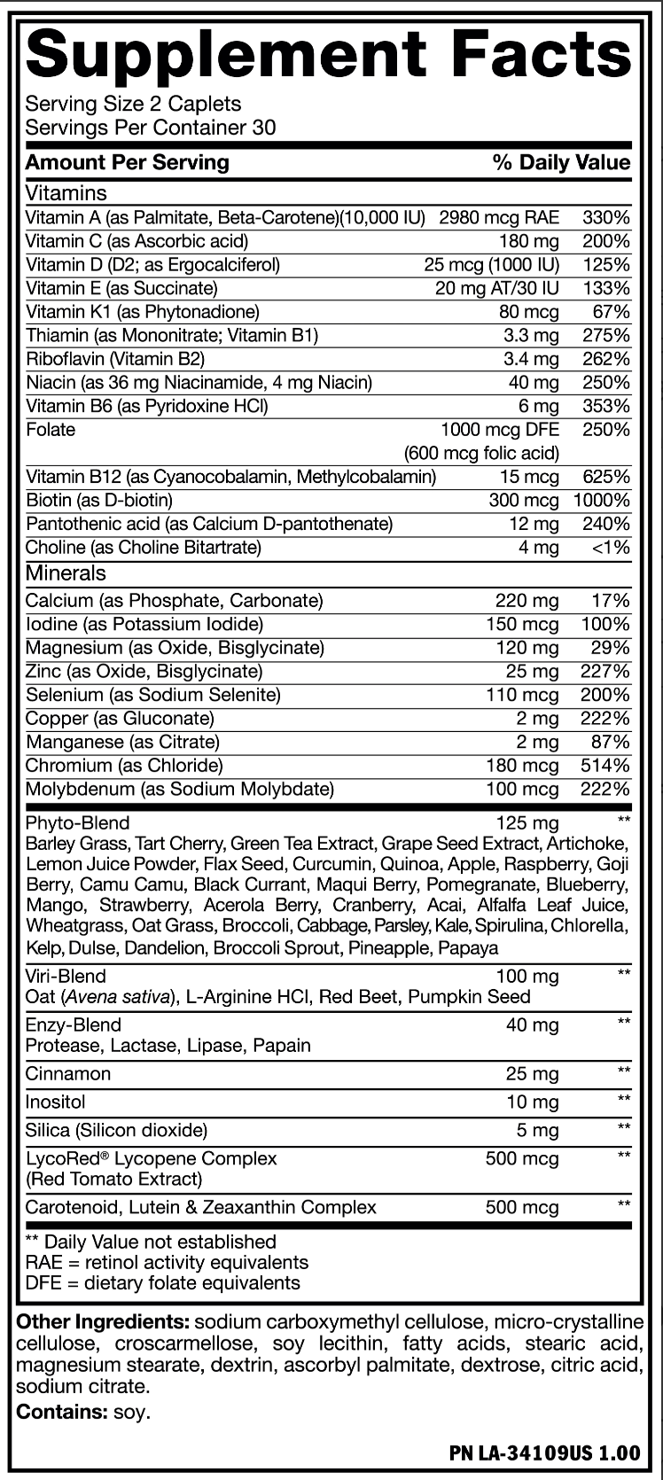 Mutant - Multi Vitamin